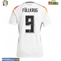 Deutschland Niclas Fullkrug #9 Heimtrikot Frauen EM 2024 Kurzarm